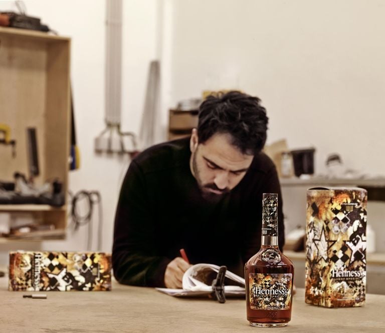 You Need This Hennessy x VHILS Bottle on Your Grown-Up Bar Cart