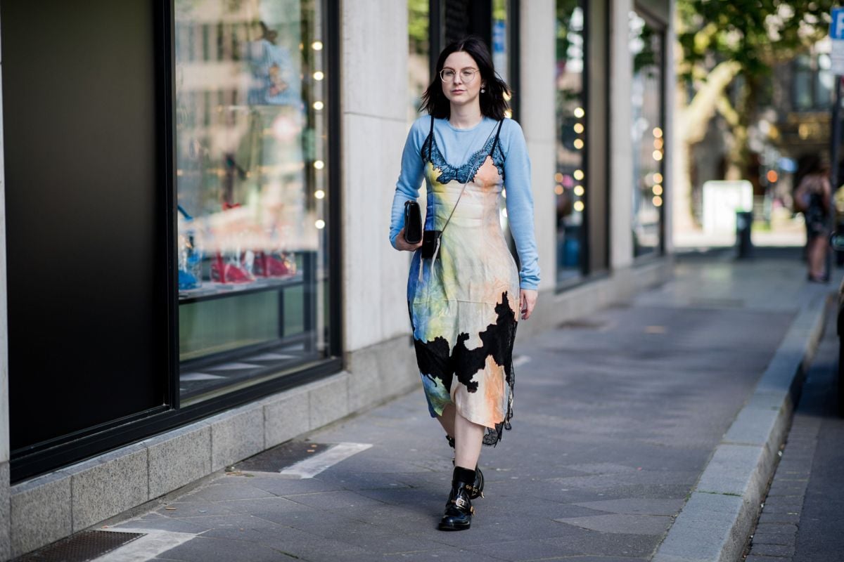 These Lingerie-Inspired Slip Dresses Are the Perfect Transitional Wardrobe Item