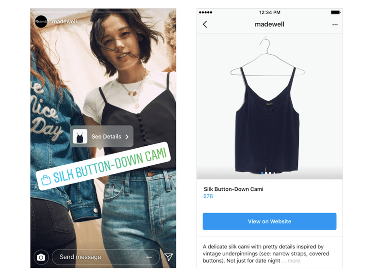 The New Instagram Stories Features are a Glimpse Into How We'll be Shopping in the Future
