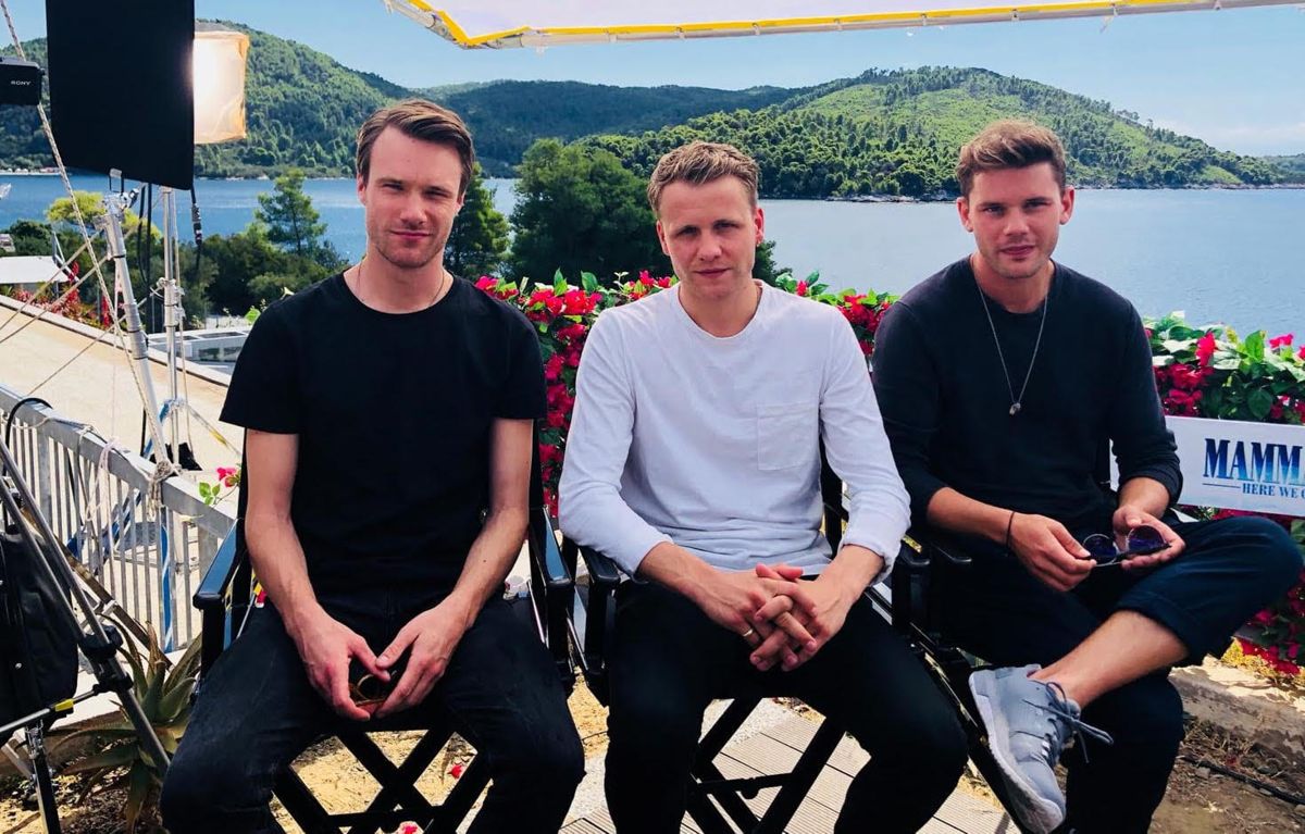 The Hot Young Dads of Mamma Mia! Here We Go Again Spill All