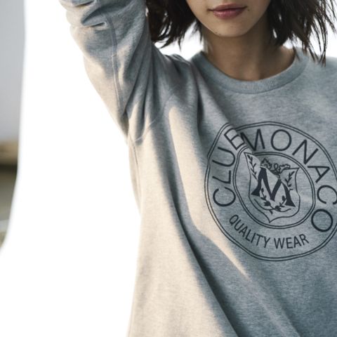 Club Monaco is Reissuing Their Nostalgic Vintage Logo Sweaters