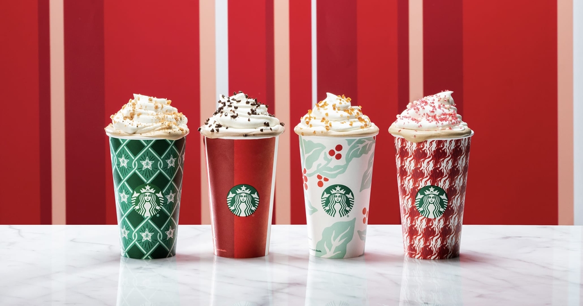 Starbucks' New Holiday Drink is Basically a Gin Latte