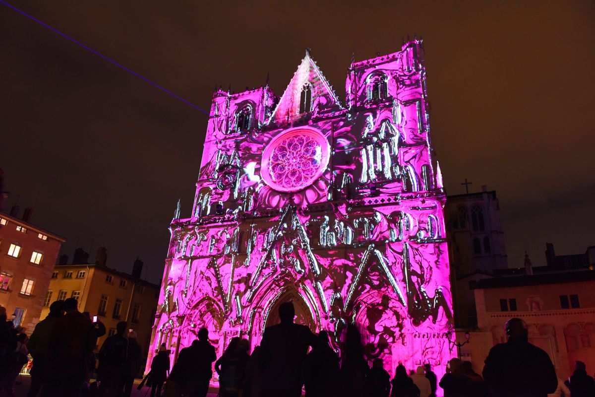 A Recap of the Best Lighting Installations at Lyon's 2018 Festival of Lights