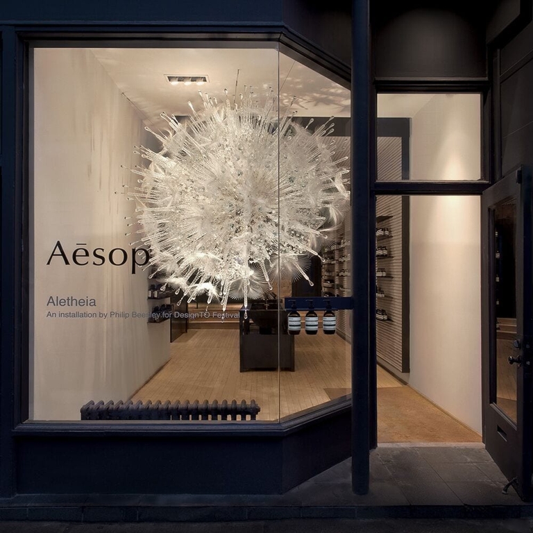 Aesop Celebrates the 2019 DesignTO Festival With An Installation by Philip Beesley