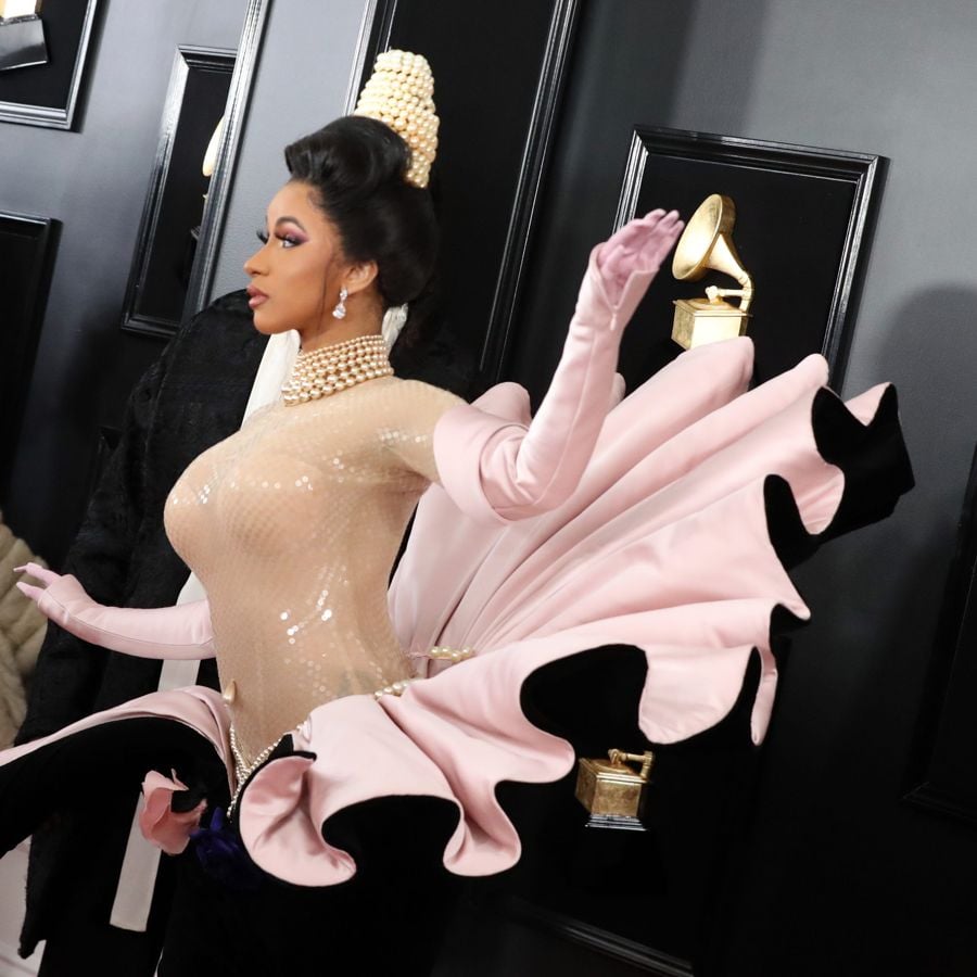 Cardi B Wore 4 Vintage Mugler Outfits to the Grammys Last Night - FASHION Magazine Cardi B Wore 4 Vintage Mugler Outfits to the Grammys Last Night - FASHION Magazine