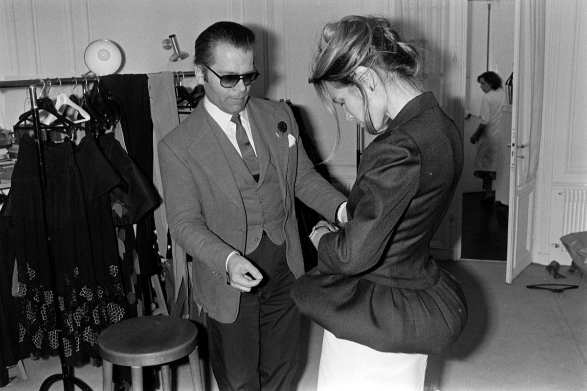 From the FASHION Archives: Karl, Before Chanel