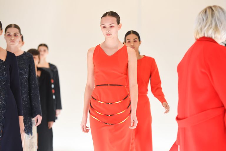 Lesley Hampton's Collection Honouring Indigenous Women & Other Highlights From Day Two of Toronto Fashion Week