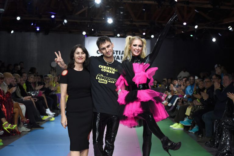 Christian Cowan Turned Paris Hilton Into a Powerpuff Girl for International Women’s Day