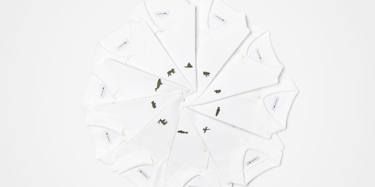 Lacoste is Taking a Break From Its Crocodile Logo for a Good Cause