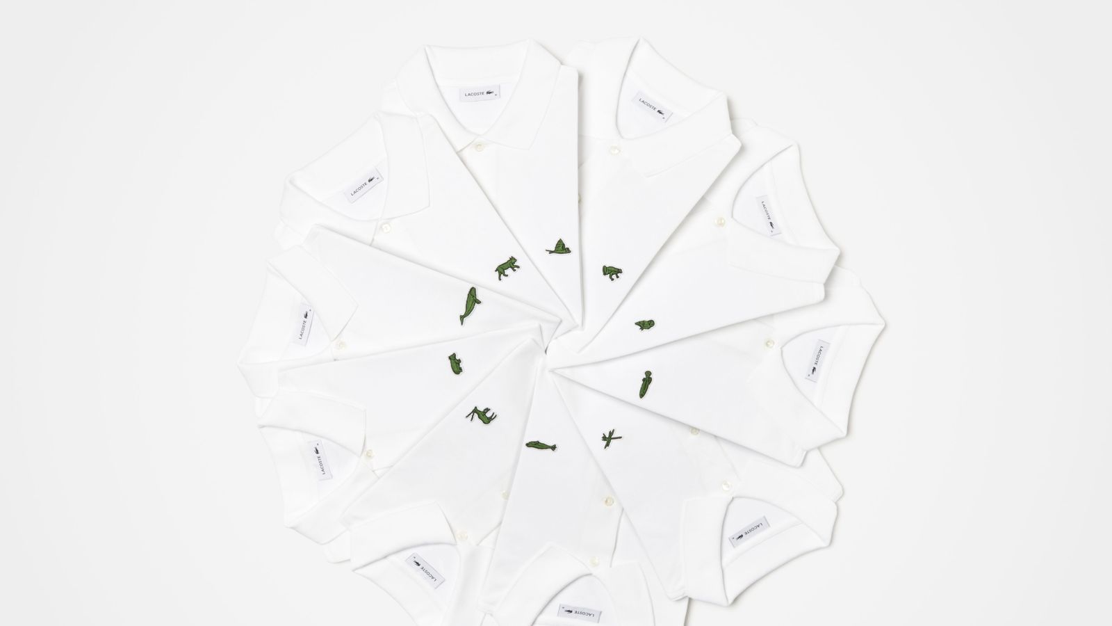 Lacoste is Taking a Break From Its Crocodile Logo for a Good Cause