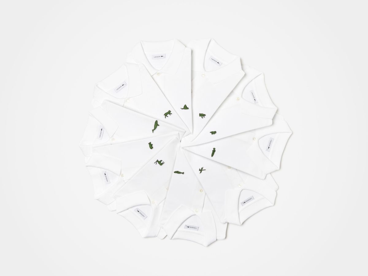 Lacoste is Taking a Break From Its Crocodile Logo for a Good Cause