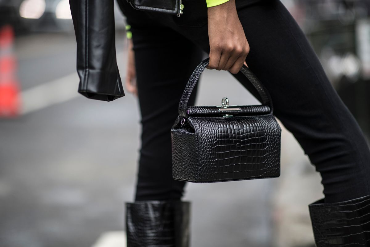 Here's Why 'Mock Croc' Leather is Having a Moment - FASHION Magazine