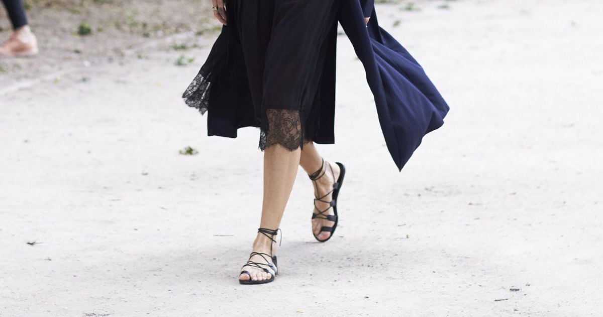 The Sandal of the Summer is Basically More Foot Than Shoe