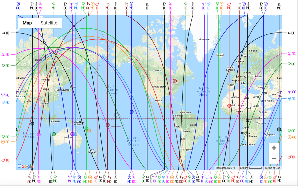 Astrocartography: How You Can Use the Stars to Guide Your Wanderlust