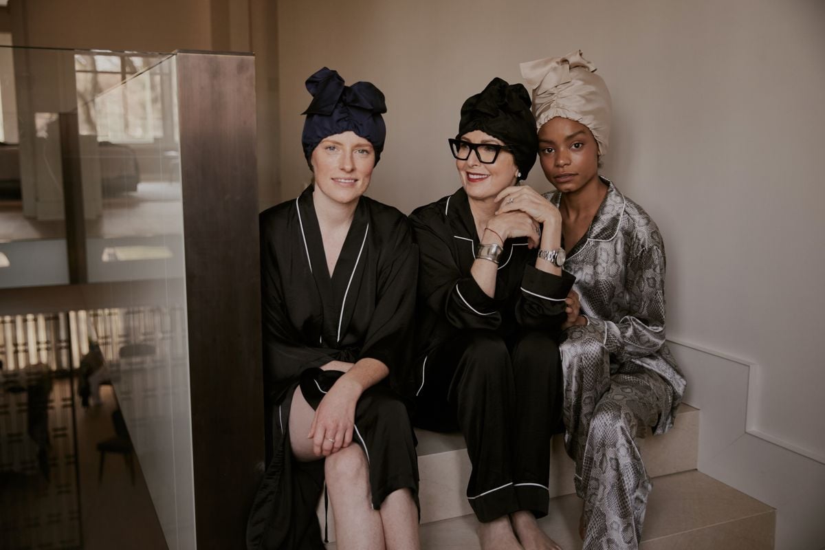 Meet Sarah Marantz Lindenberg Founder of NiteCap, the Silk Hair Wrap You Didn't Know Your Sleep Routine Needed