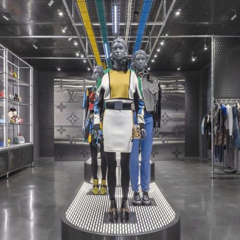 Louis Vuitton Opens Its First Ready-to-Wear Pop-Up at SSENSE Montréal