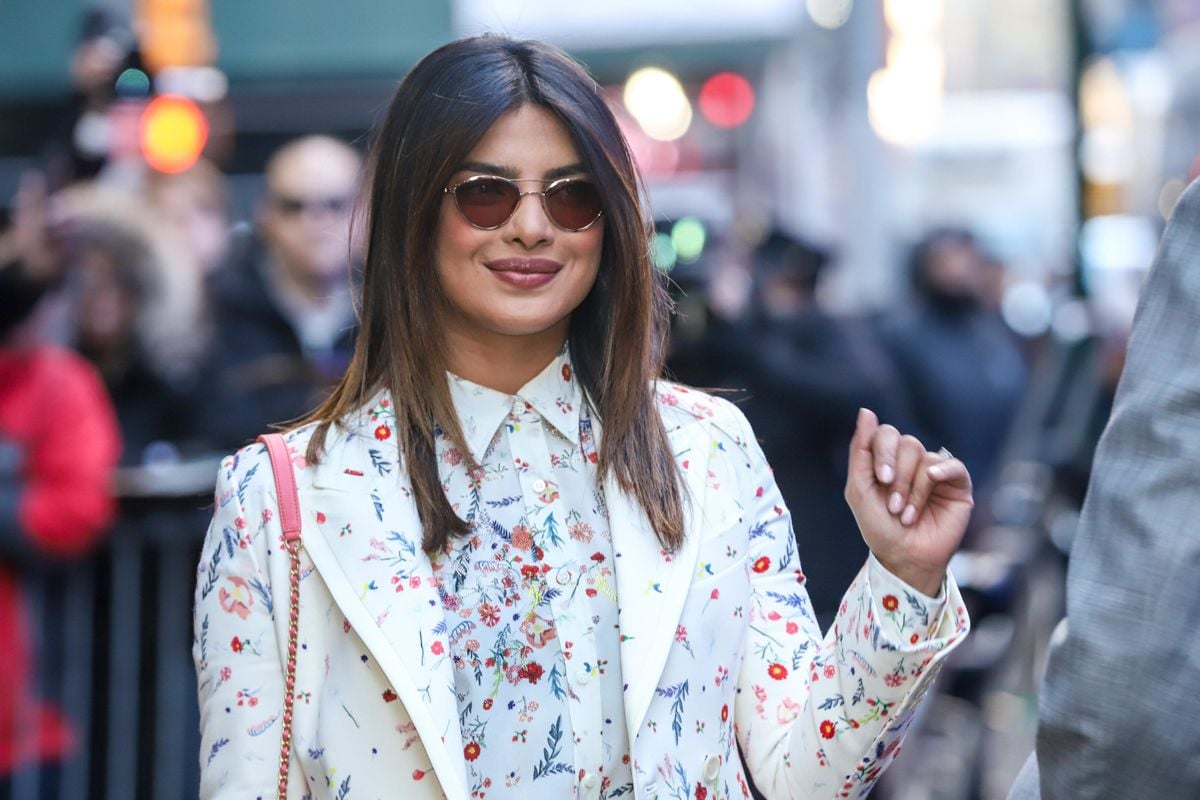 priyanka chopra blazer dress