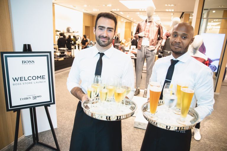 What Went Down at Last Night’s Grand Opening of the New BOSS Store at Yorkdale Shopping Centre