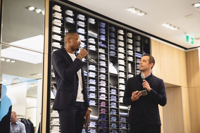 What Went Down at Last Night’s Grand Opening of the New BOSS Store at Yorkdale Shopping Centre