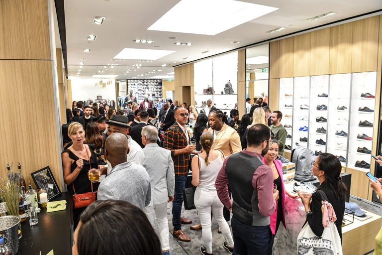 What Went Down at Last Night’s Grand Opening of the New BOSS Store at Yorkdale Shopping Centre