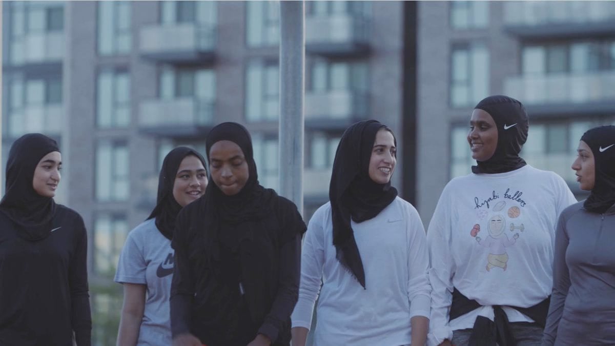 nike pro hijab