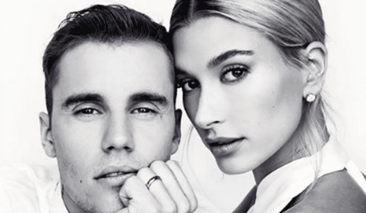 hailey bieber wedding dress