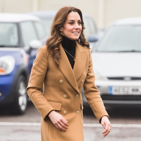 Kate Middleton and Meghan Markle Both Opt For Massimo Dutti Coats