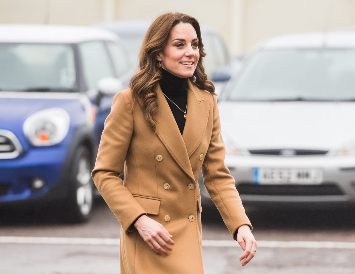 Kate Middleton and Meghan Markle Both Opt For Massimo Dutti Coats