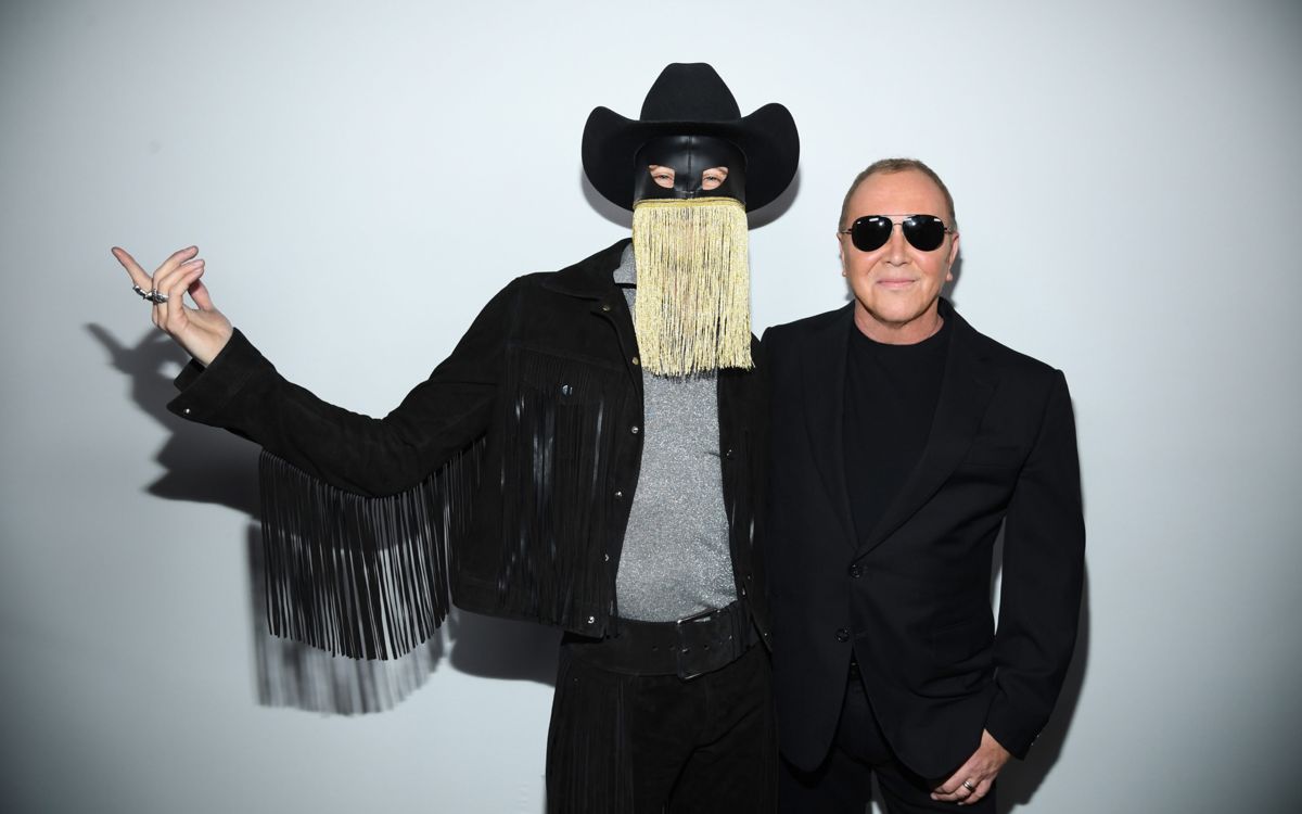 Canadian Musician Orville Peck Performed at Michael Kors' Fall 2020 Show