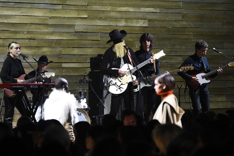 Canadian Musician Orville Peck Performed at Michael Kors' Fall 2020 Show