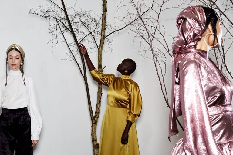 Stylist Deborah Latouche Launches a Modest Label During LFW