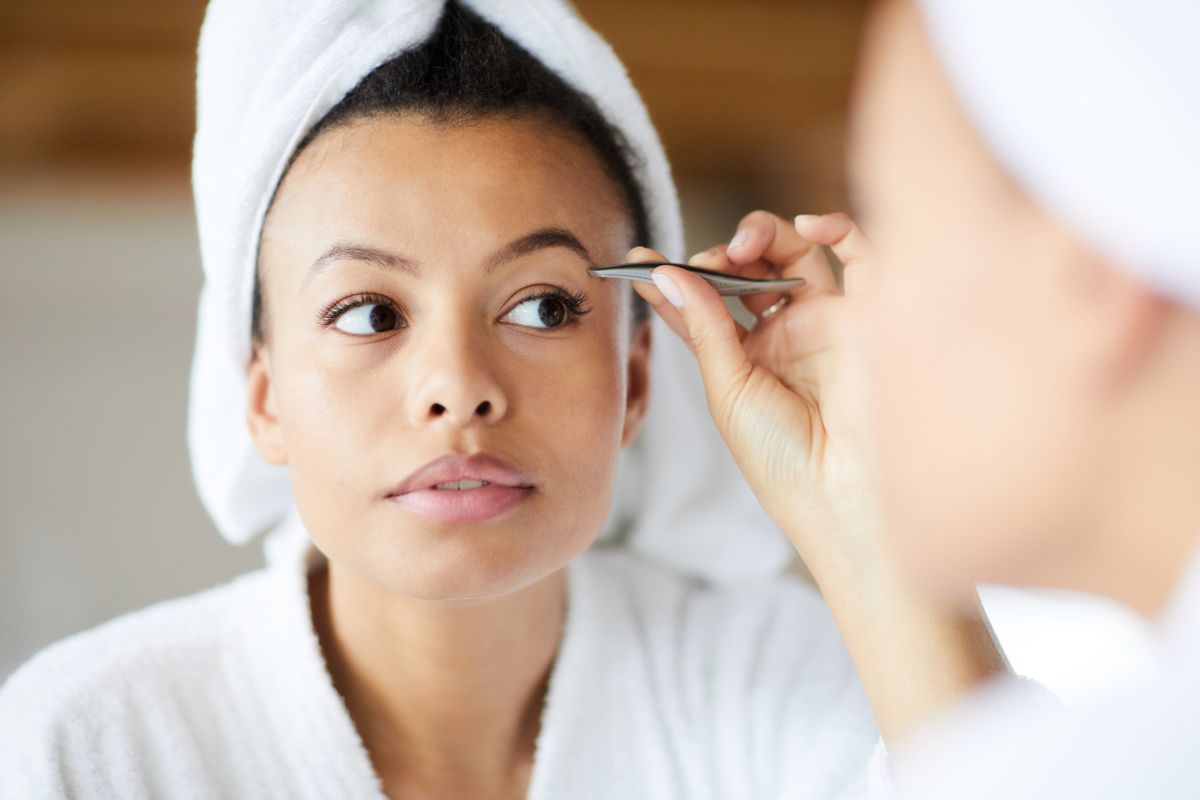 at-home brow maintenance