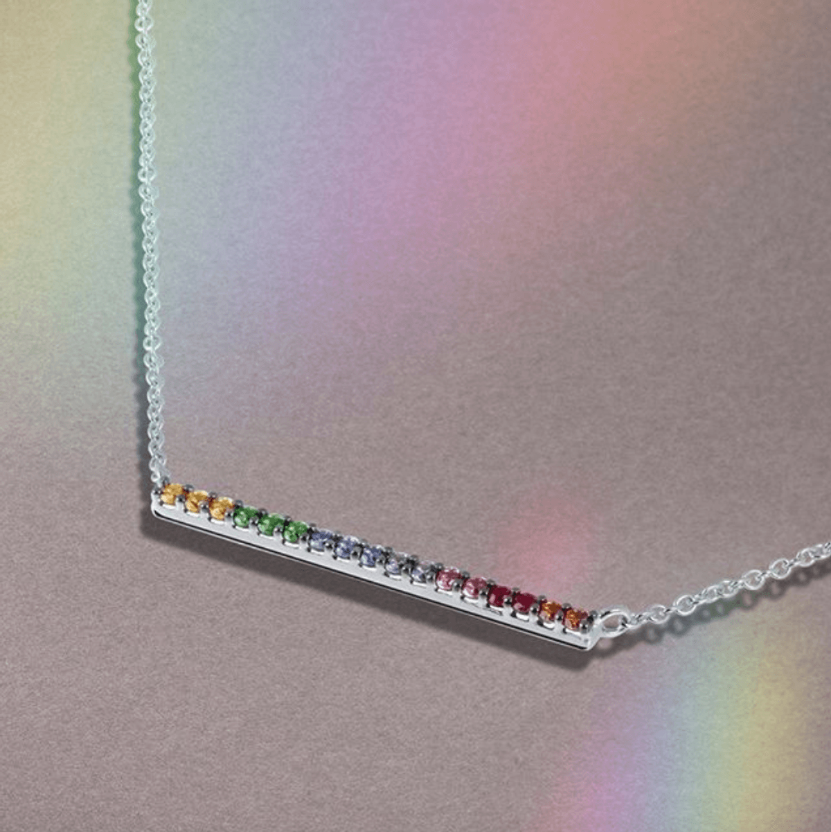 birks rainbow necklace