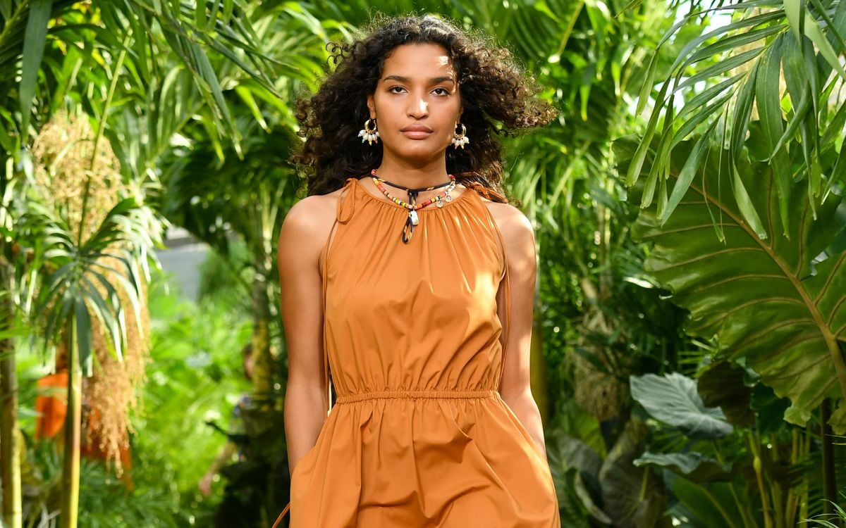 indya moore nyfw