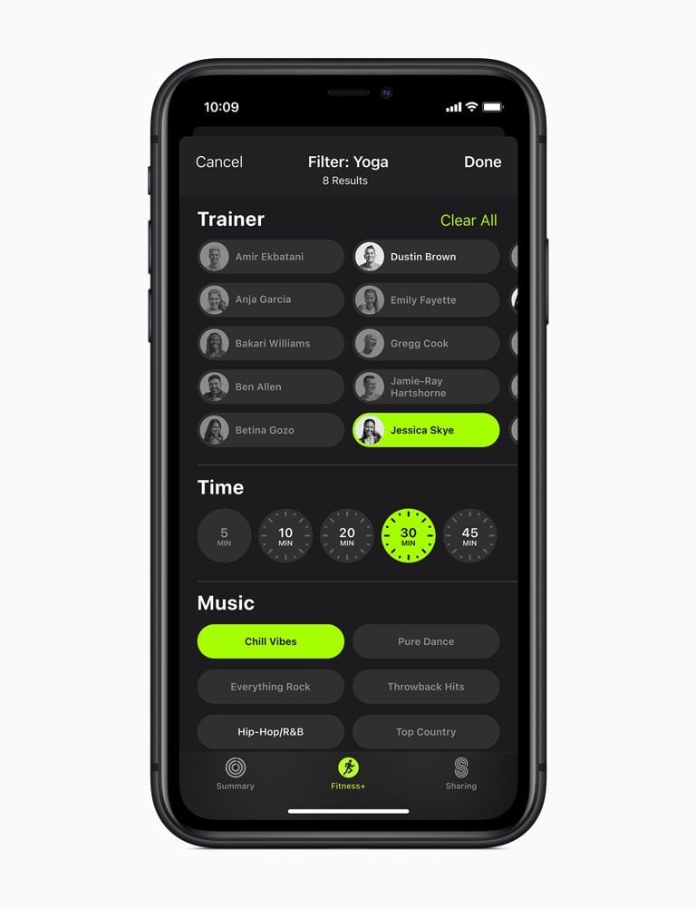 APPLE FITNESS +