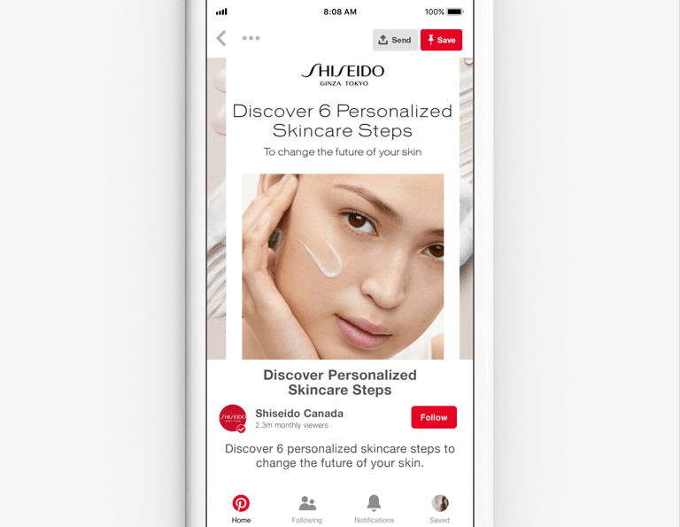 Shiseido Partners With Pinterest + Other Beauty News This Week