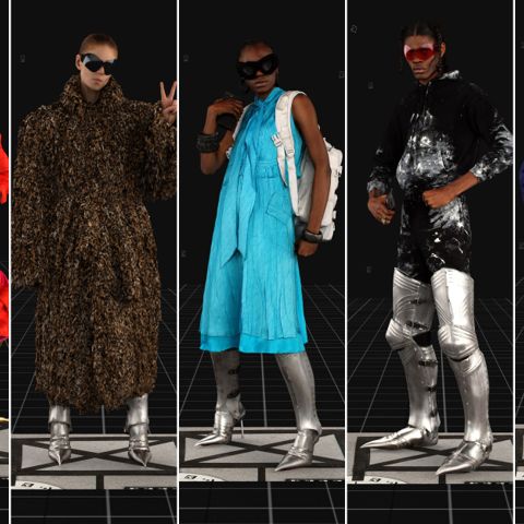 Play the Very Fashionable Balenciaga Video Game Here