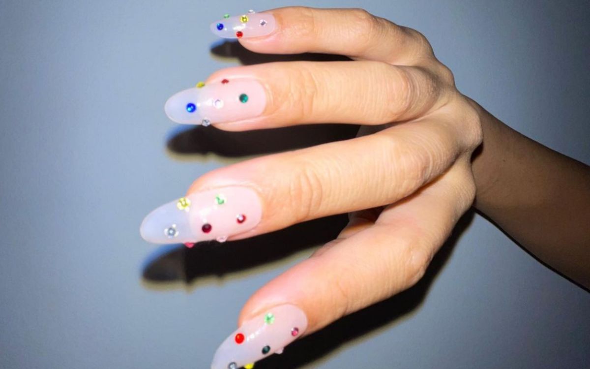 Holiday nail art