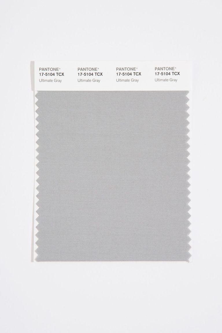 Ultimate Grey Pantone Color of the Year 2020