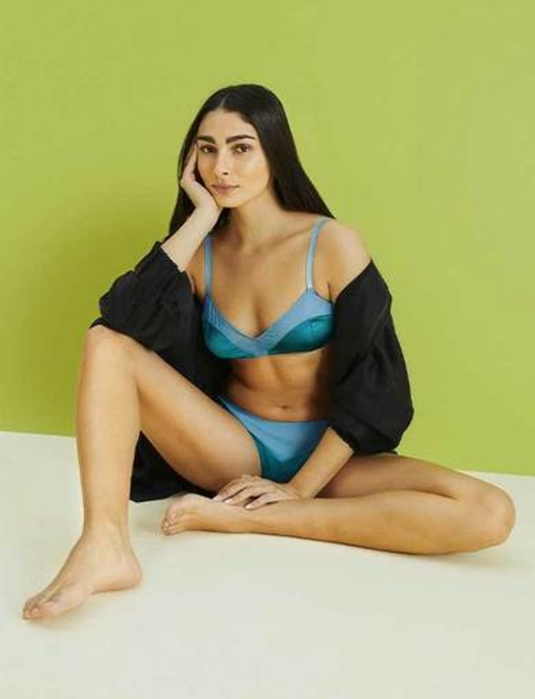 Woman in lingerie