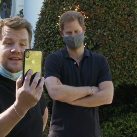 Prince Harry Shared How He Really Feels About The Crown to James Corden