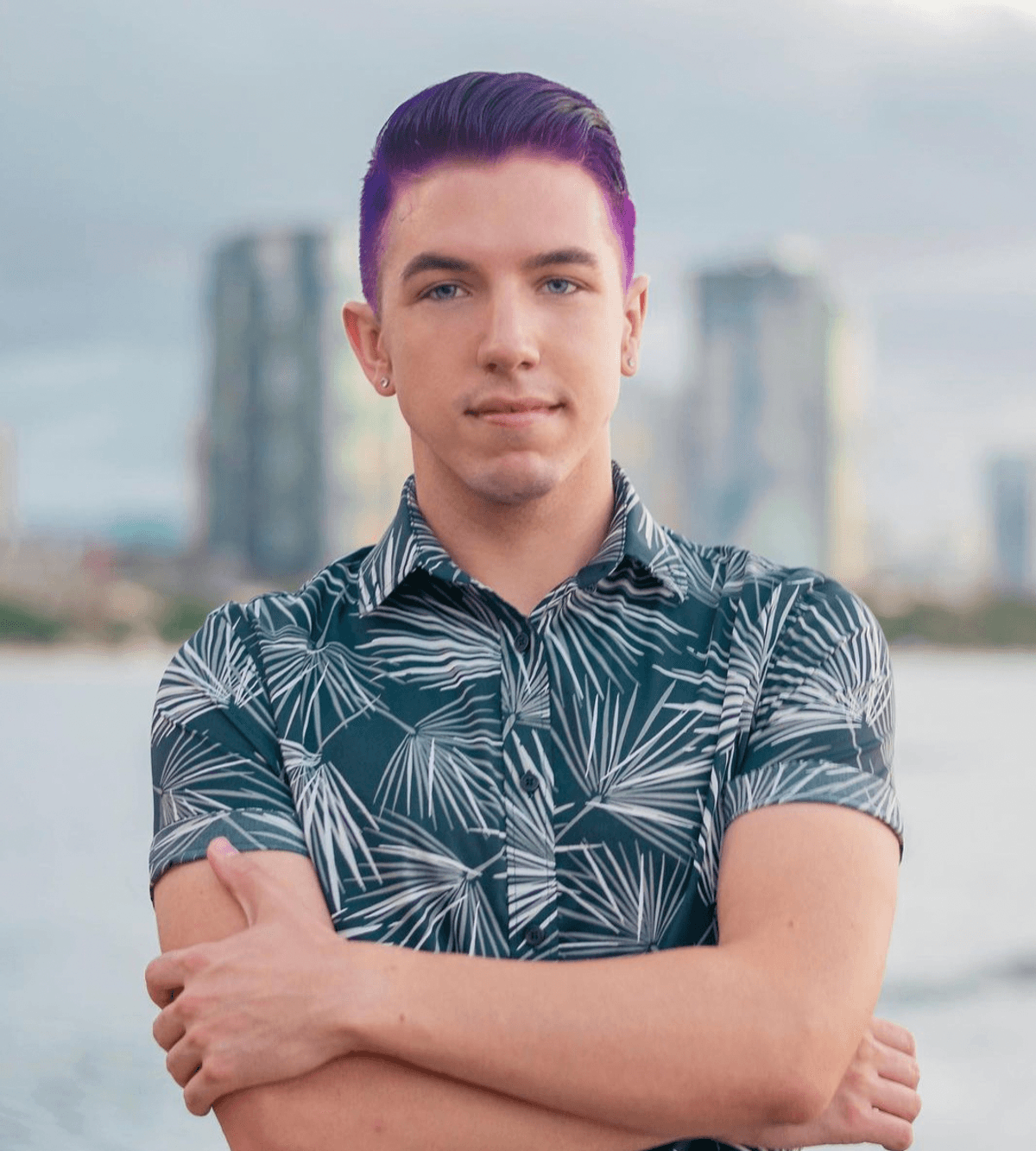 skincare by hyram dove hair: A photo of TikTok star Hyram Yarbro