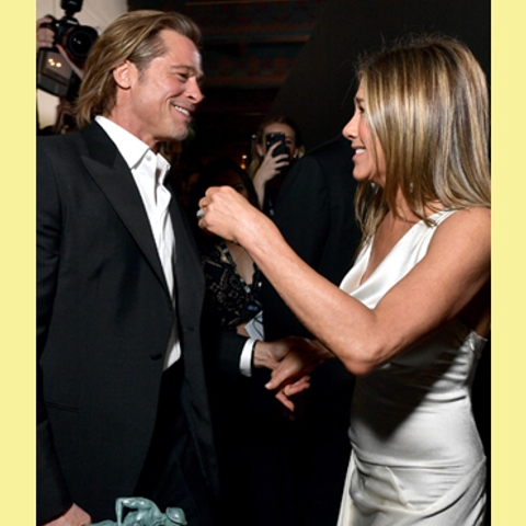 Brad Pitt and Jen Aniston Had a MOMENT—Now We Wait