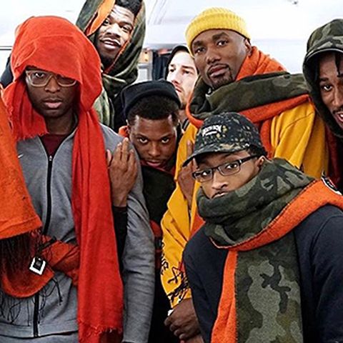 Serge Ibaka Gifting the Raptors Scarves Is My Valentine's Day Treat