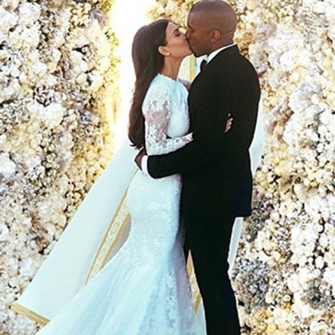 On Kimye’s Fifth Anniversary, We Look Back at 5 Wedding Trends They Pretty Much Invented