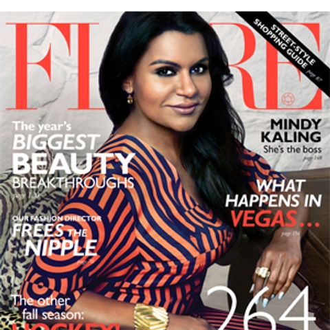 FLARE's October Cover Star Is... Mindy Kaling!