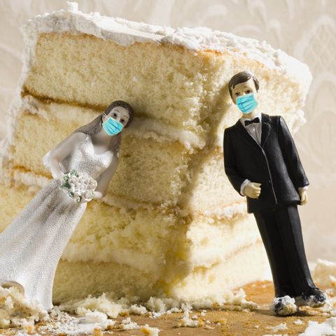 “COVID-19 Cancelled Our Wedding, So We Exchanged Vows Alone”