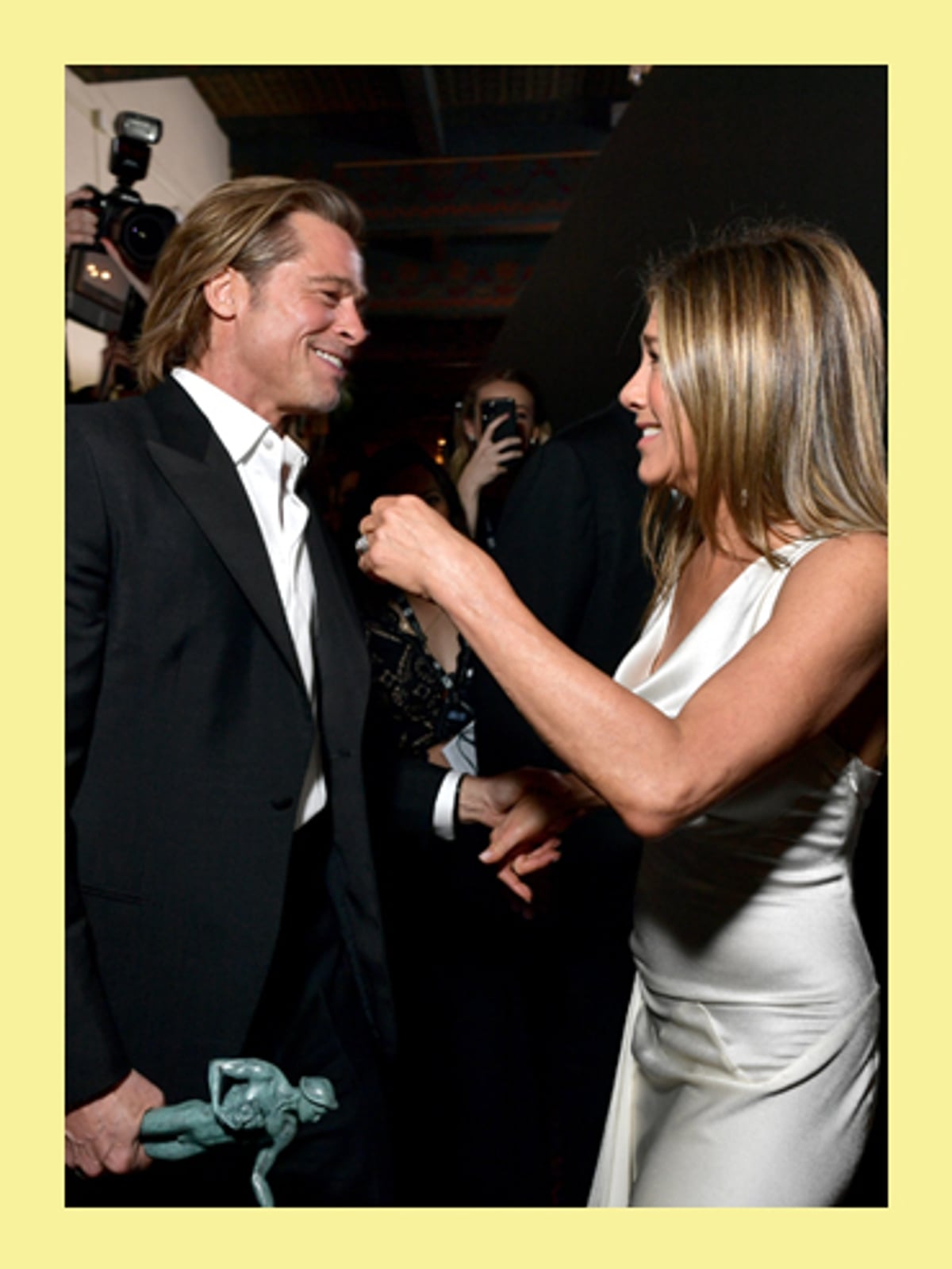 Brad Pitt and Jen Aniston Had a MOMENT—Now We Wait