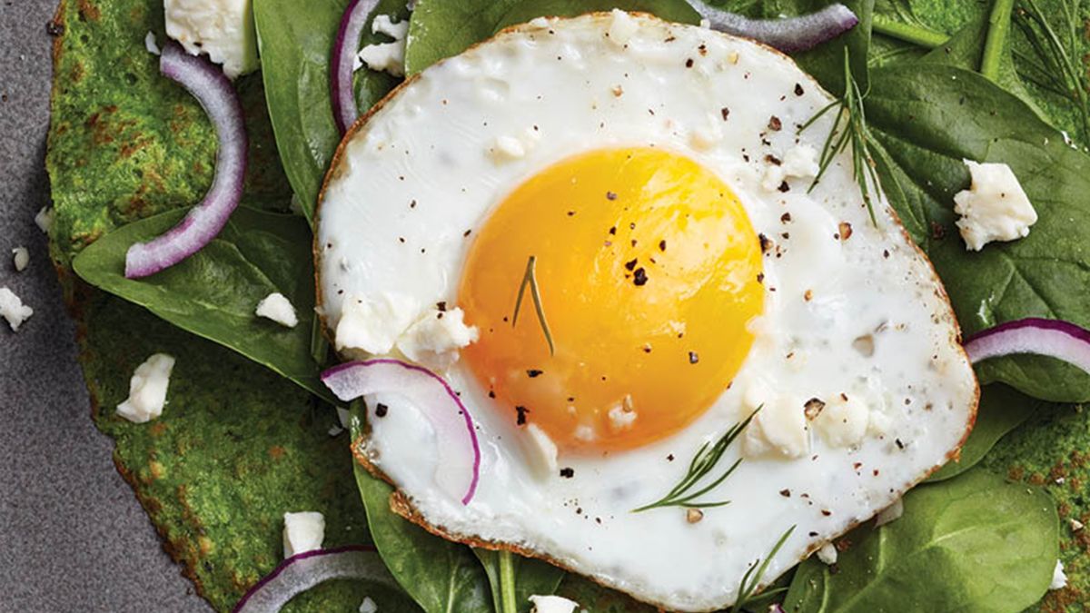 Easy Dinner Idea: Garden Spinach Crepes