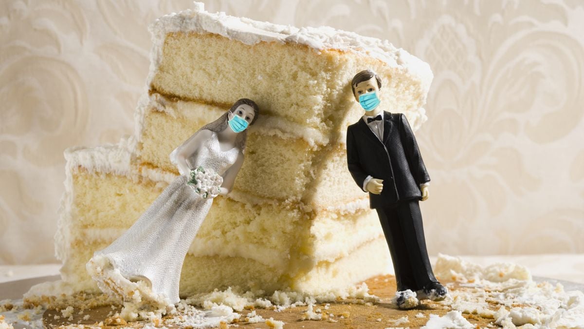 “COVID-19 Cancelled Our Wedding, So We Exchanged Vows Alone”